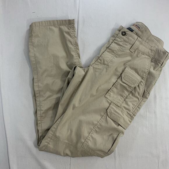 5.11 Tactical Cargo Pants Mens Sz 32x34 Beige Workwear Utility - Picture 1 of 12